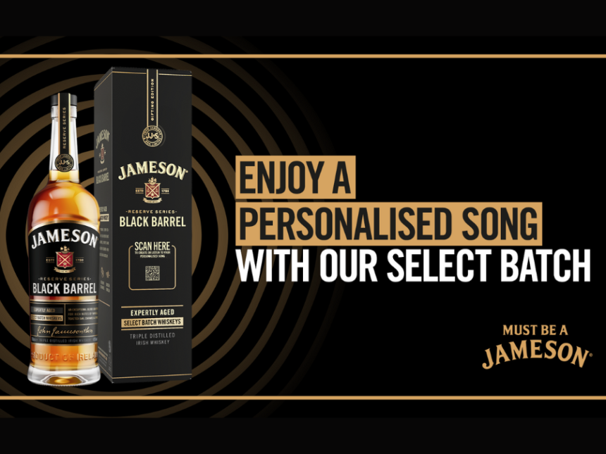 Jameson Black Barrel bottle