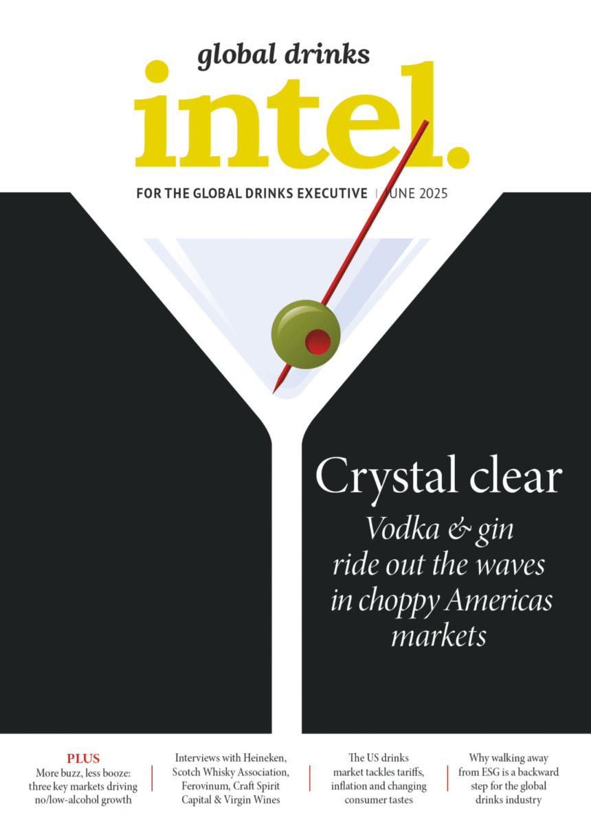 Global Drinks Intel magazine cover - June 25