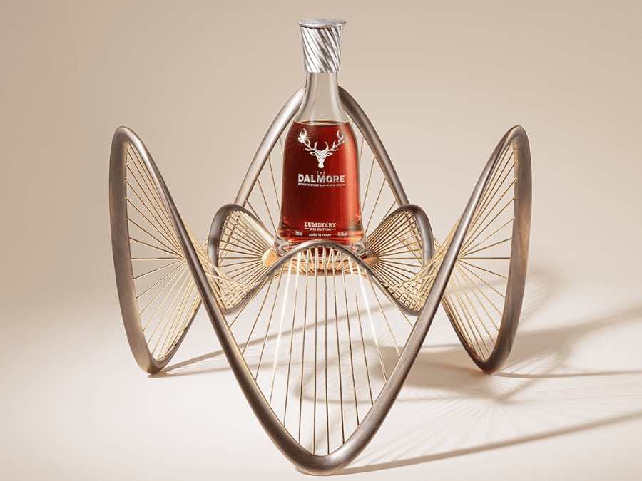The Dalmore Luminary Series 2025 Edition The Rare bottle and sculpture