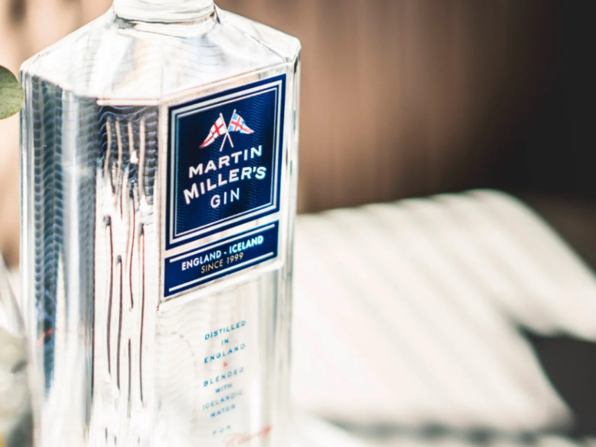 Martin Miller's Gin bottle