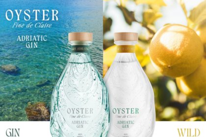 Oyster Adriatic Gin bottles