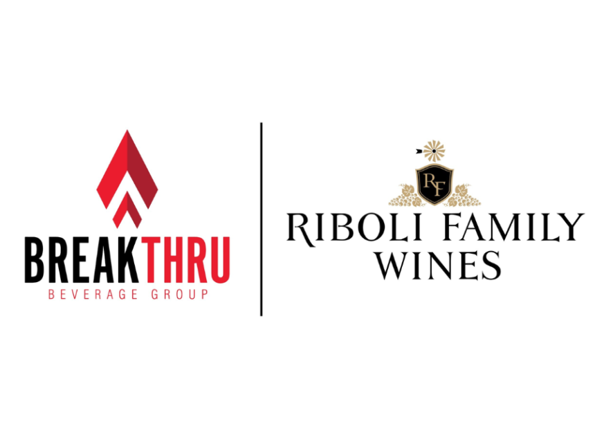 Breakthru Beverage Group and Riboli Family Wines logos