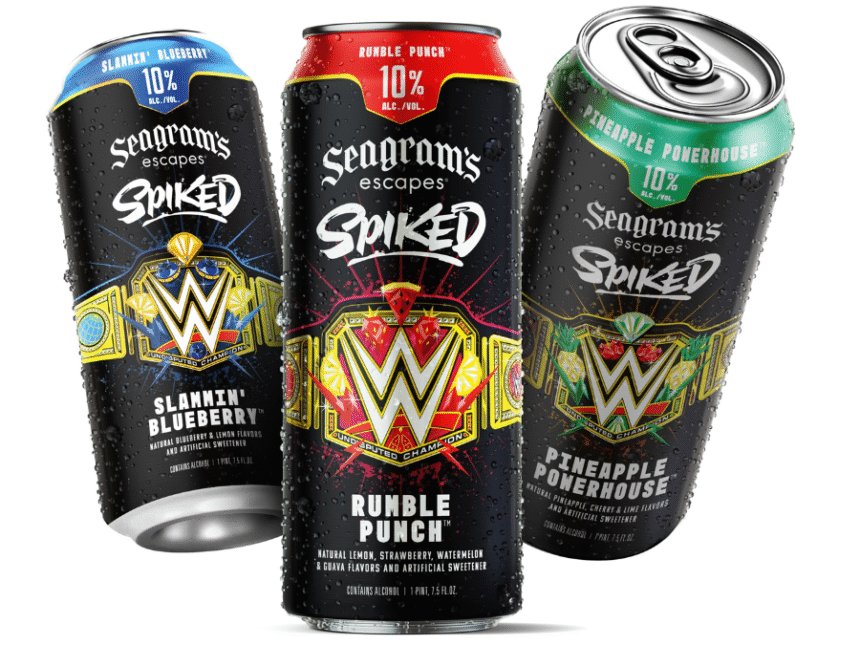 WWE Seagram's Escapes Spiked RTDs