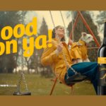Still image from latest marketing for Yellow Tail wine brand