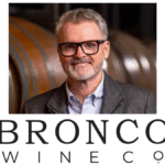 Bropnco Wine Co logo plus Dominic Engels
