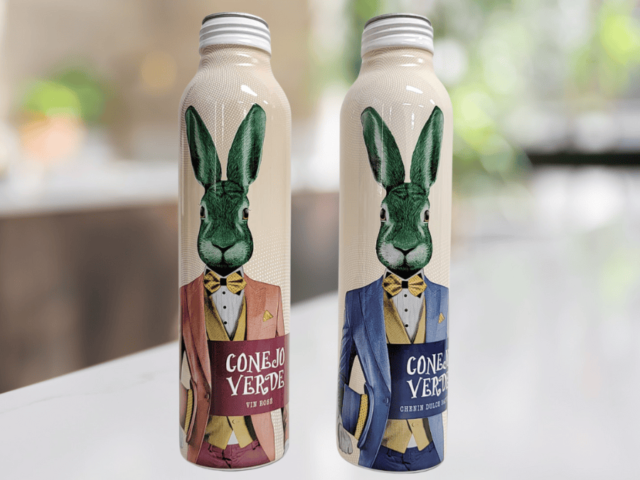 Conejo Verde aluminium bottles