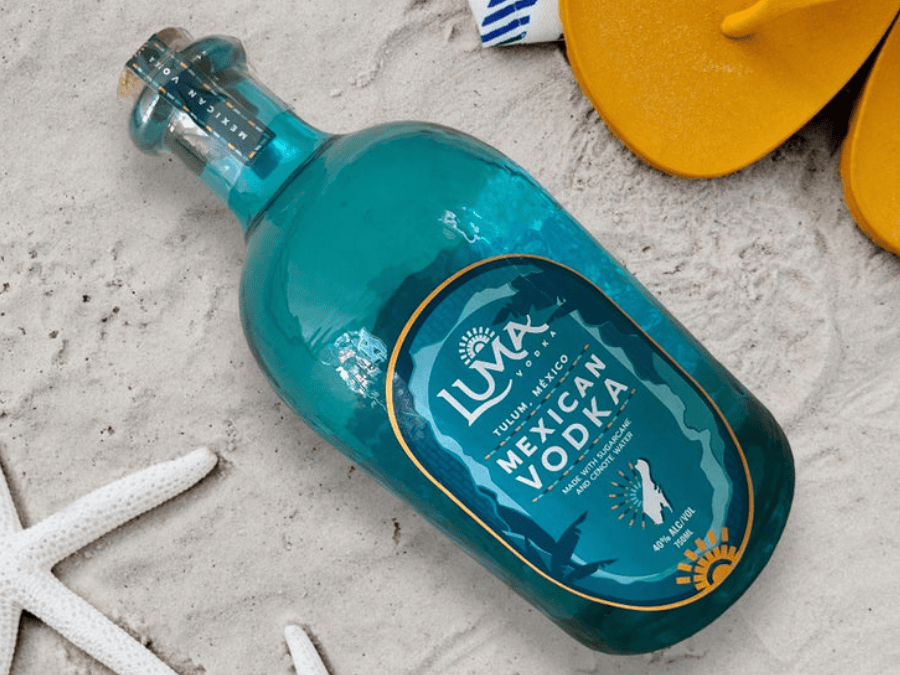 Luma Mexican Vodka bottle