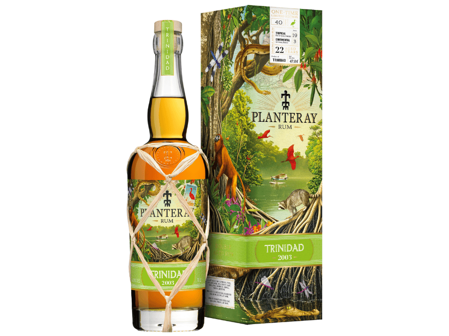 Planteray Rum Trinidad 2003 bottle and box