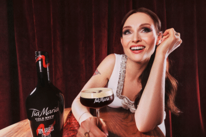Sophie Ellis-Bextor with Tia Maria
