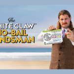 Caleb Pressley activation for White Claw