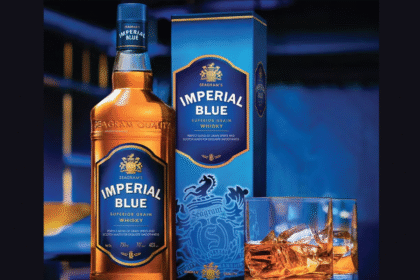 Imperial Blue bottle plus box