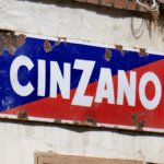 Cinzano sign on a wall