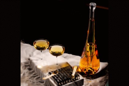 Cygnet 77 bottle at Hakkasan Mayfair in London