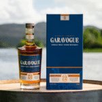 Garavogue 20-Year-Old Single Malt Irish Whiskey bottle and box