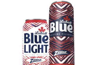 Labatt Blue cans