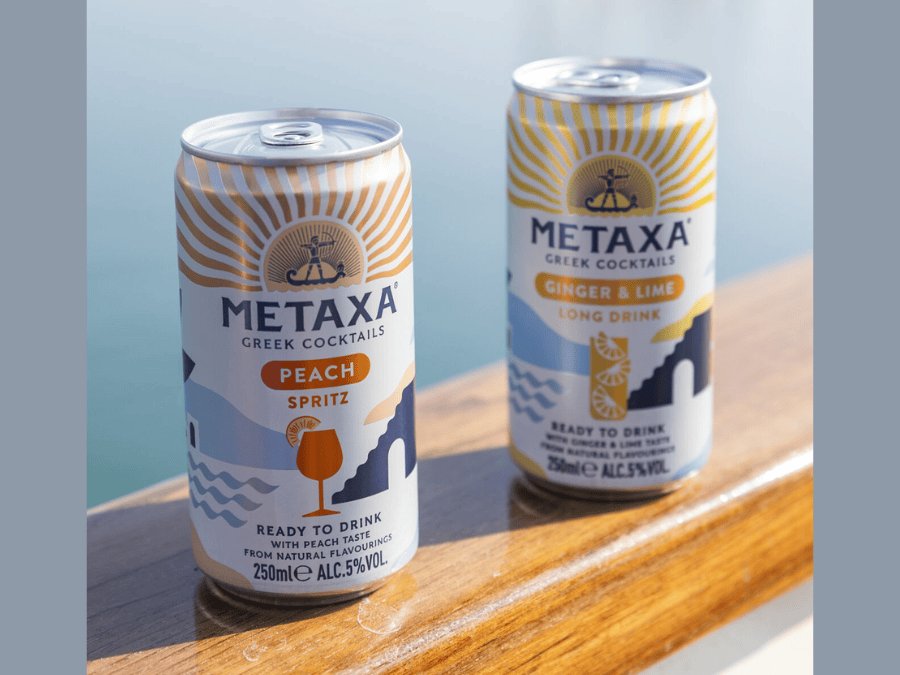 Metaxa canned cocktails