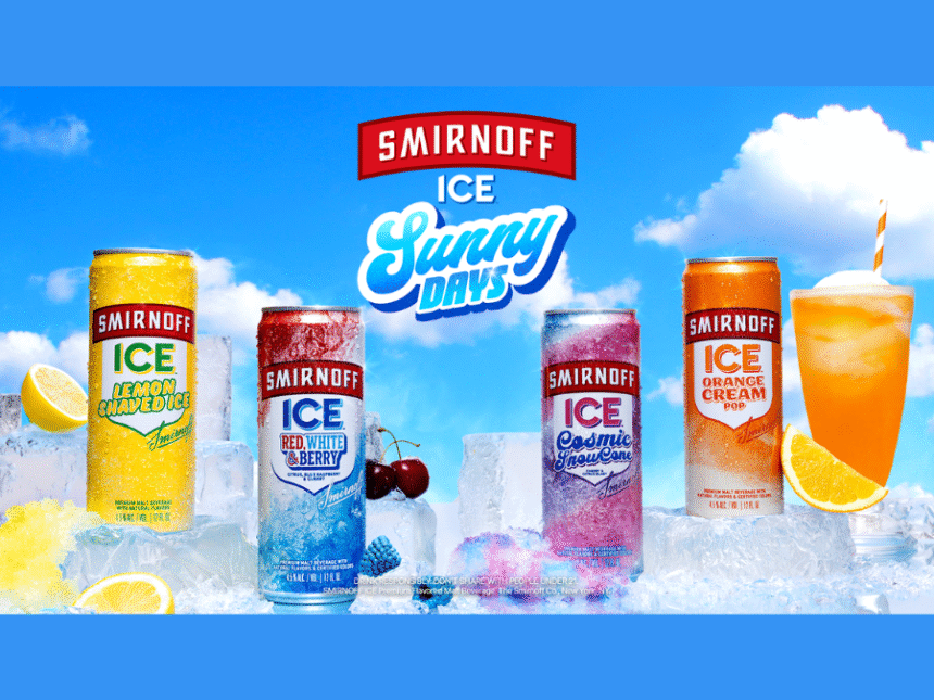 Smirnoff Ice Sunny Days cans