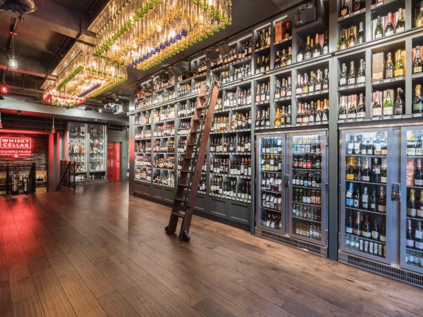 The Whisky Exchange store interior