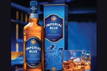 Imperial Blue bottle plus box