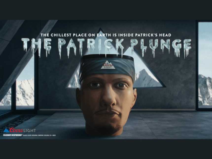 Coors Light Patrick Mahomes campaign