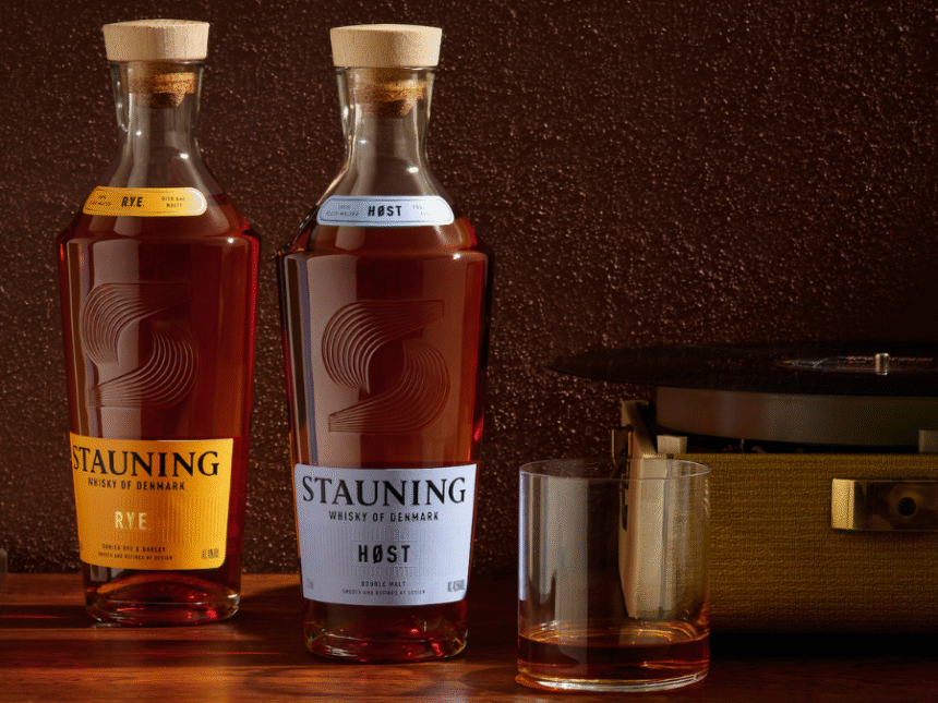 Stauning Danish RYE and Stauning HØST bottles