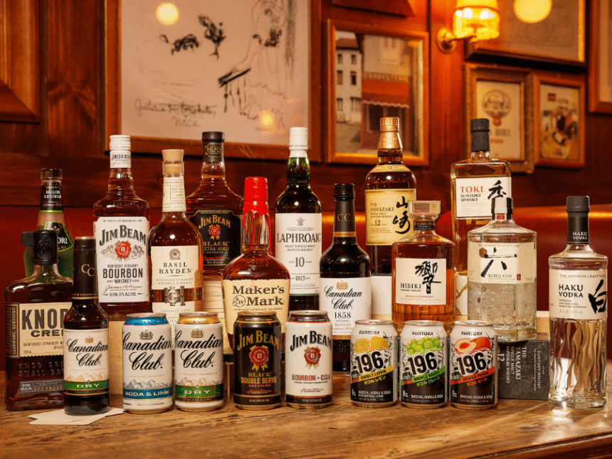 Suntory Oceania alcohol portfolio