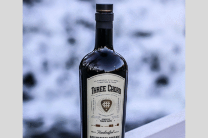 Three Chord bourbon cream bottle