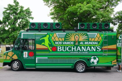 Buchanan's futbol truck