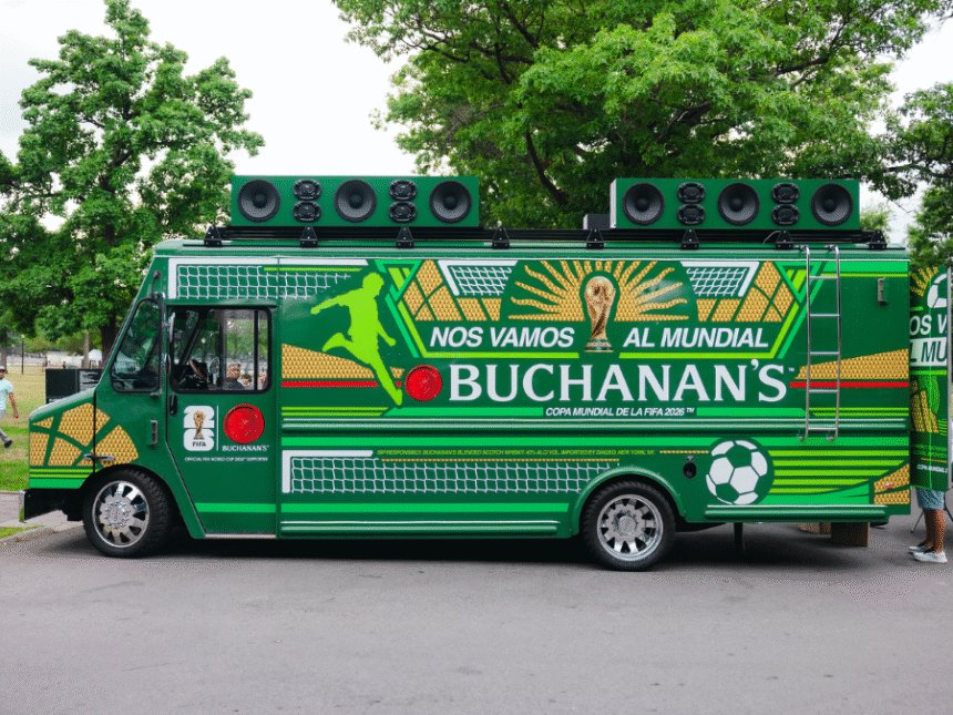 Buchanan's futbol truck