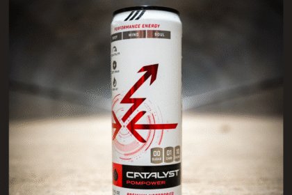 Catalyst energy drink can