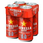 Estrella Damm 0.0 cans
