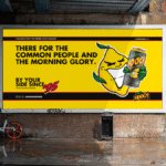 Hooch campaign billboard