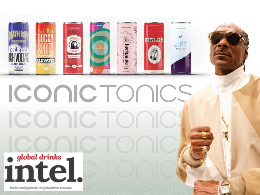 Iconic Tonics portfolio with Snoop Dogg