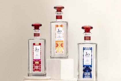 Jo Vodka bottles