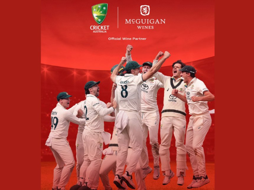 McGuigan Wines cricket partnership