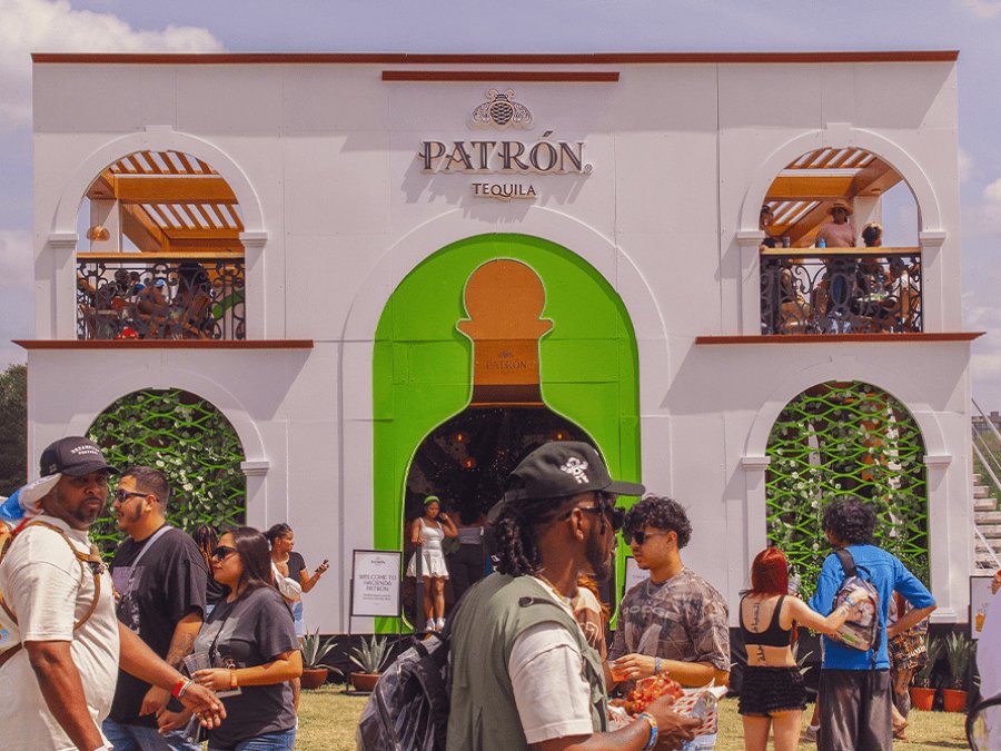 Patrón festival activation