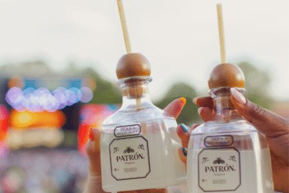 Patrón margarita cocktails