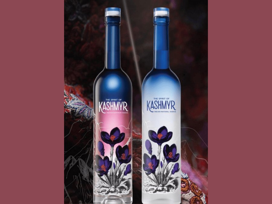 Spirit of Kashmyr vodka bottles