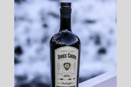 Three Chord bourbon cream bottle