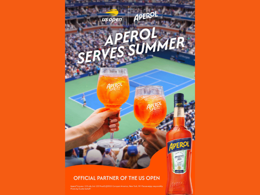 Aperol US Open campaign