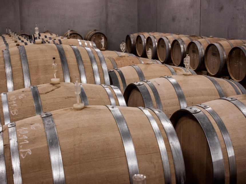 Bourbon barrels
