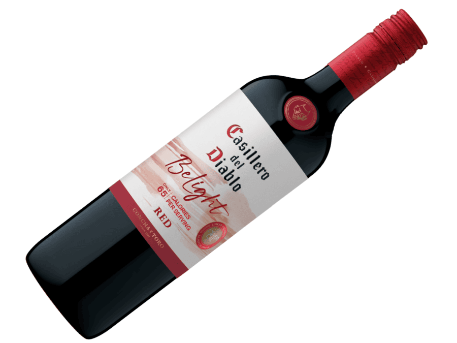 Casillero del Diablo BeLight Red bottle
