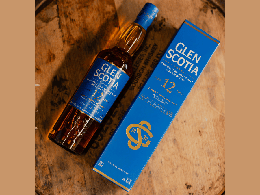 Glen Scotia 12 Year Old bottle and box