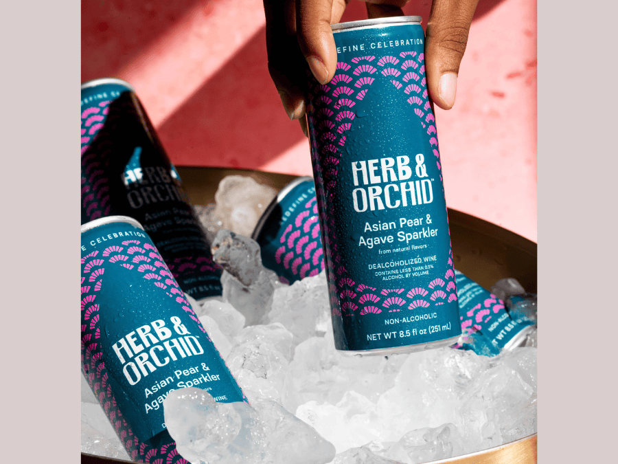 Herb & Orchid RTD cans