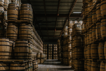 Middle West Distillery barrels