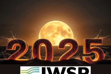 2025 in front of a rising sun with IWSR logo