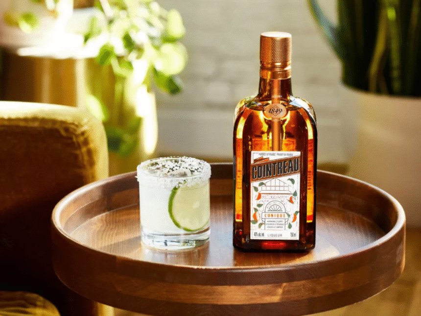 Cointreau next to margarita
