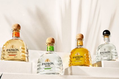 The four-strong Patron portfolio in redesigned bottles