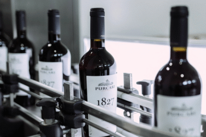 Purcari wine bottles