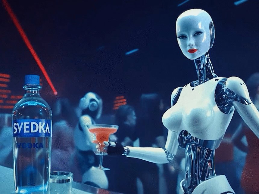 Svedka robot campaign